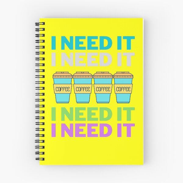 Item preview, I need coffee designed and sold by HappinessWorld.
