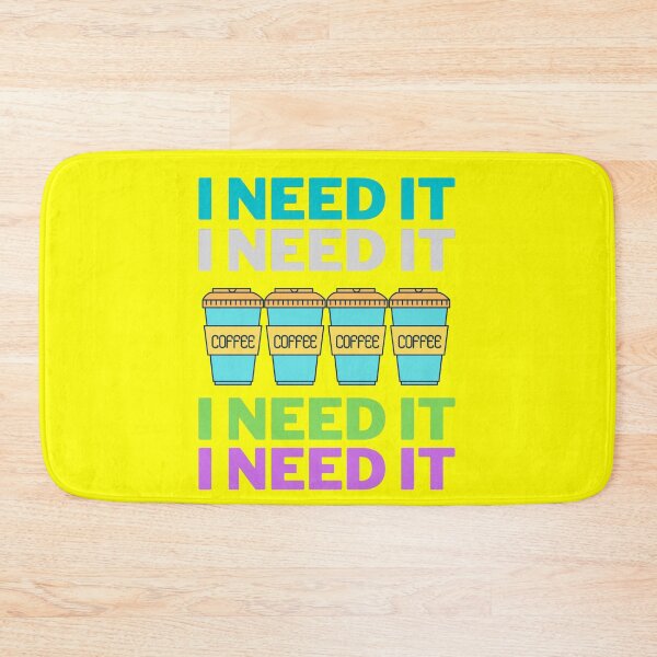 Item preview, I need coffee designed and sold by HappinessWorld.