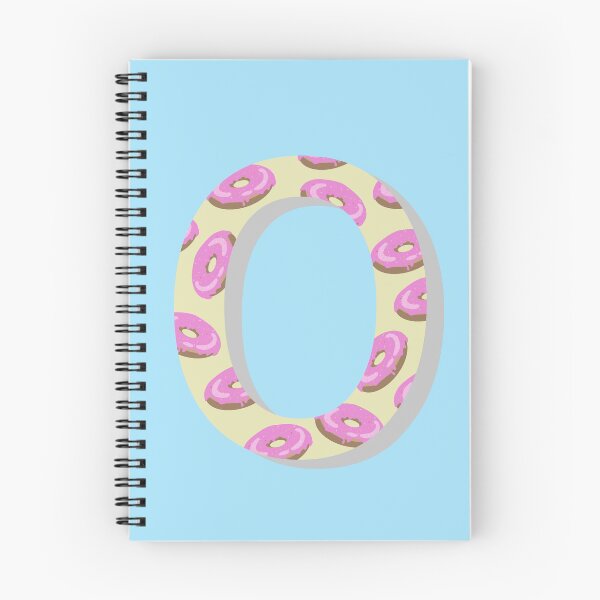 Artikelvorschau, Initial 'O' mit Donuts entworfen und verkauft von synchro2070.