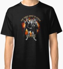 Stooge : For Those About To Stooge Classic T-Shirt