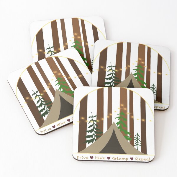 Item preview, Drive. Hike. Glamp. Repeat 3 designed and sold by Createlikeamom.