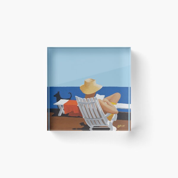 Item preview, A Book and a View designed and sold by KatydidKay.