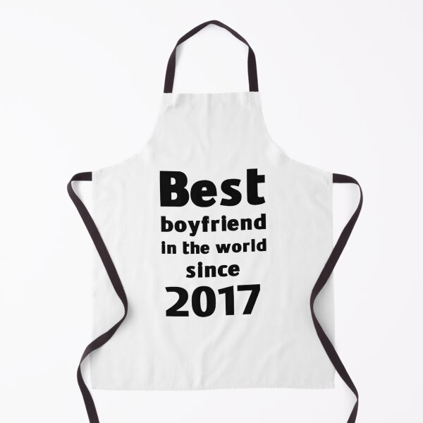 Item preview, Best boyfriend in the world since 2017 designed and sold by wasserberg.