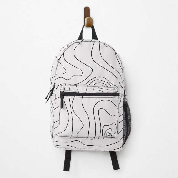 Item preview, abstract map pattern with wavy lines, topographic line contours designed and sold by mashmosh.