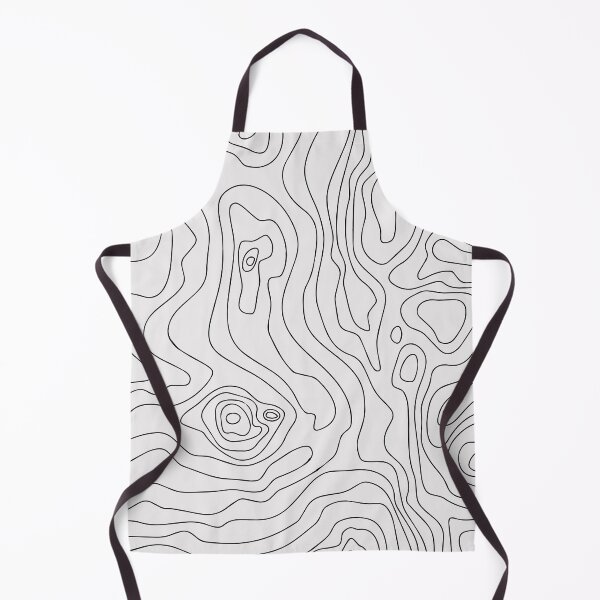 Item preview, abstract map pattern with wavy lines, topographic line contours designed and sold by mashmosh.