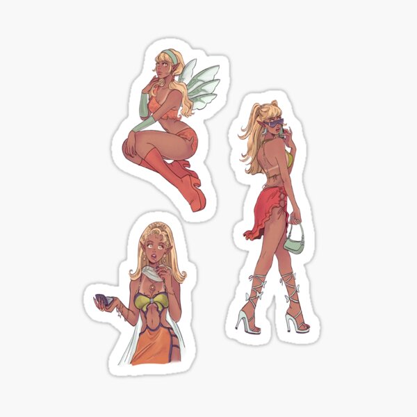 Ensemble d'autocollants Stella Winx Club Sticker