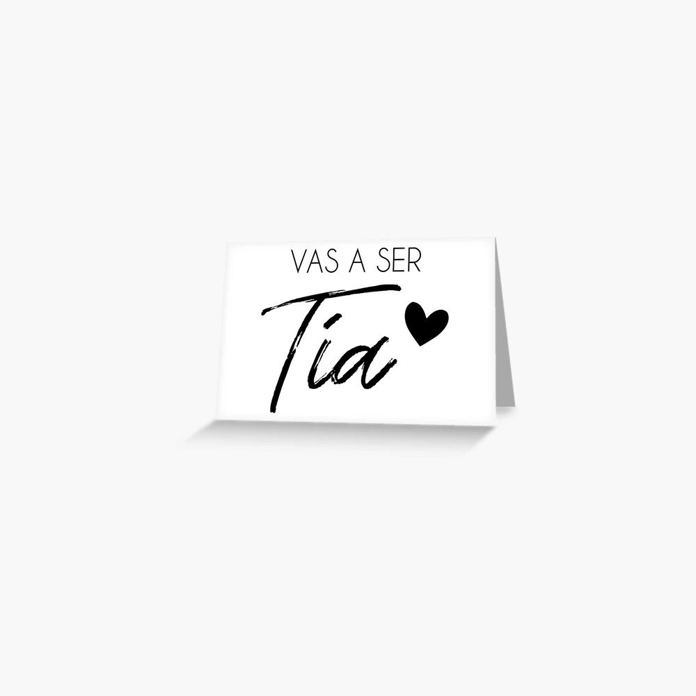 Vas a Ser Tia 