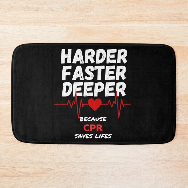 Item preview, Harder, faster, deeper, nurse life designed and sold by DeVeauDesign.
