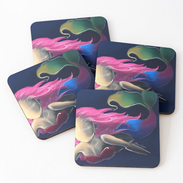 Item preview, Gallus the Mermaid  designed and sold by Bronwyn Gilgallon Art.