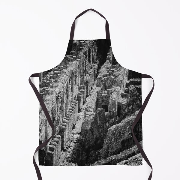 Item preview, The lower level of the Colosseum | Rome, Italy | Black and White Fine Art Photo designed and sold by Diana van Neck.