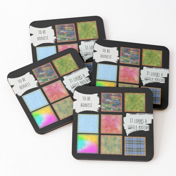 Item preview, To Be Honest, it looks a little patchy. Patchwork Squares designed and sold by TheKingdomAttic.