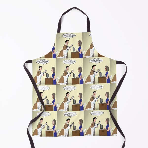 Item preview, Service Dogs on Commercial Airlines designed and sold by Out to Lunch Cartoons and More.