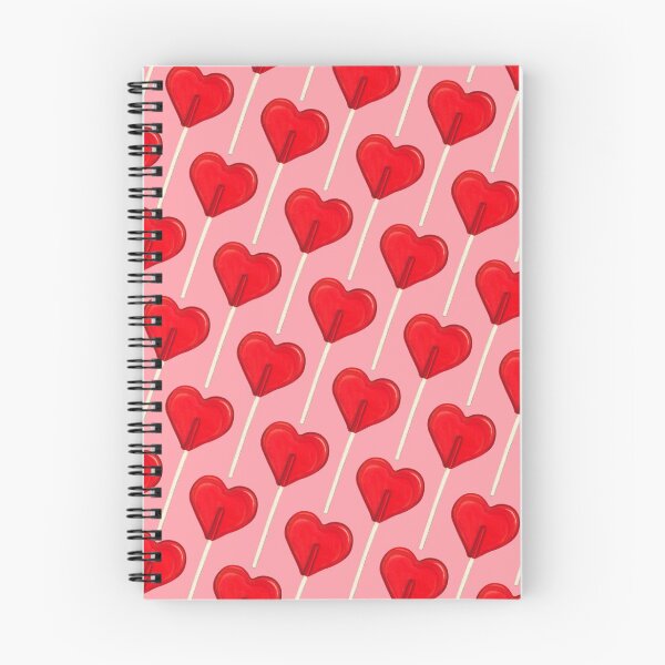 Item preview, Heart Lollipop Pattern - Pink designed and sold by Kelly  Gilleran.