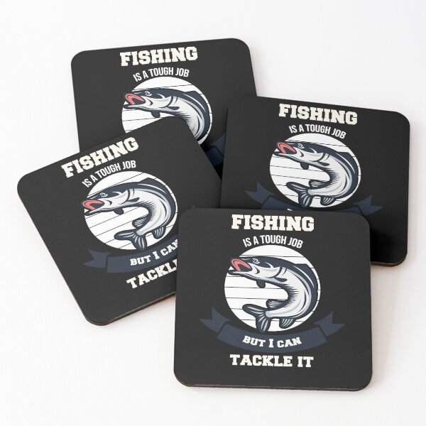 Item preview, fishing is a tough job but I can tackle it  designed and sold by Perfectstyles.