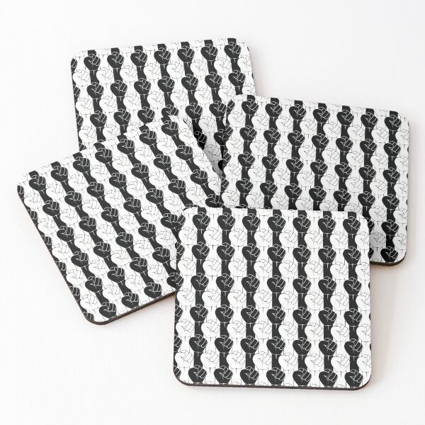 Item preview, Black History Month Fists Black And White designed and sold by Chill360.