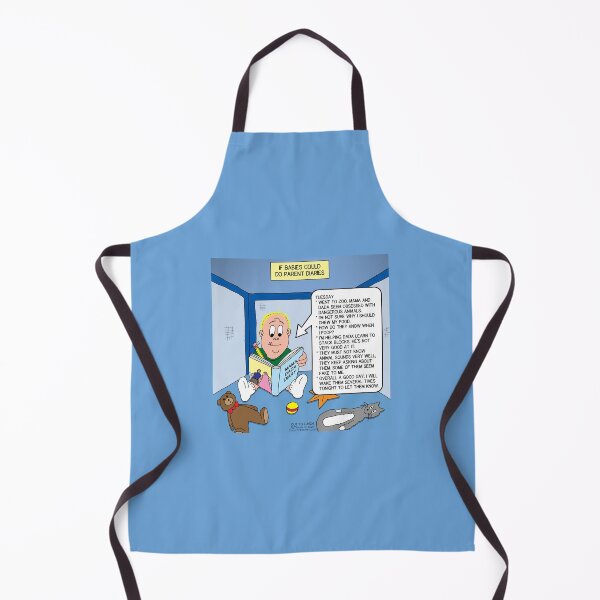 Item preview, Baby Parent Diary designed and sold by Out to Lunch Cartoons and More.