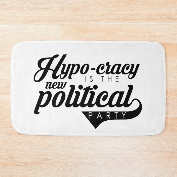 Item preview, Hypo-cracy is The New Political Party designed and sold by Sticker Up.
