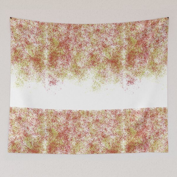 Item preview, Red and Yellow Gold Scattering Brush Strokes-Elegant Design. designed and sold by StyleAwesome.