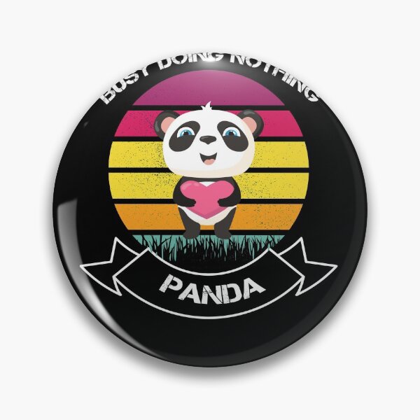 Item preview, busy doing nothing panda  designed and sold by Perfectstyles.