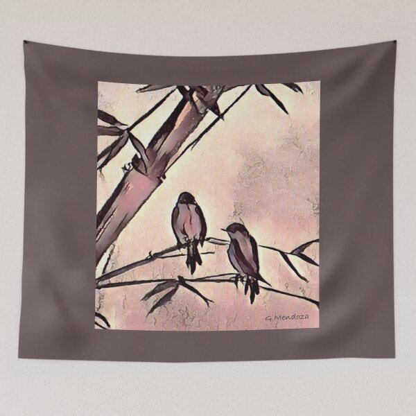 Item preview, Birds on a branch designed and sold by kogistudio-5.