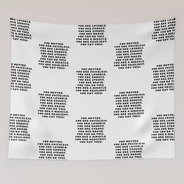 Item preview, You Matter! designed and sold by Mya Mango.