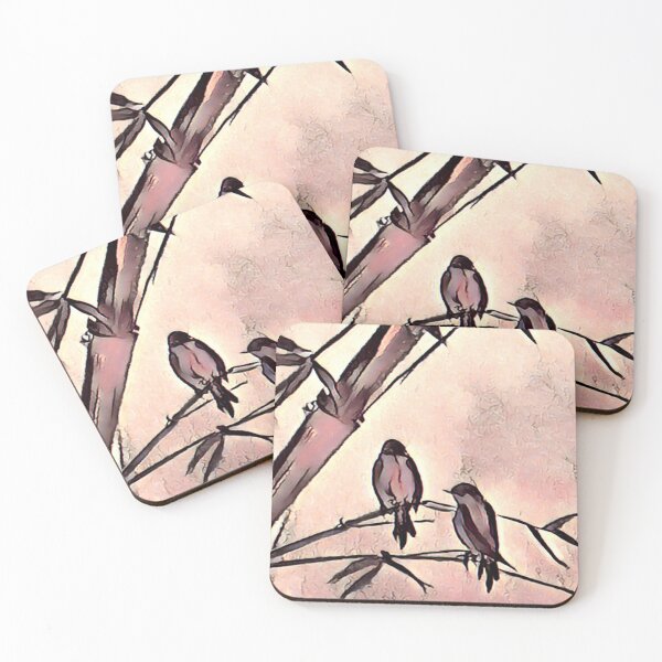 Item preview, Birds on a branch designed and sold by kogistudio-5.