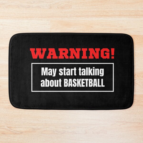 Item preview, Warning May Start Talking About Basketball designed and sold by TeePartyHost.