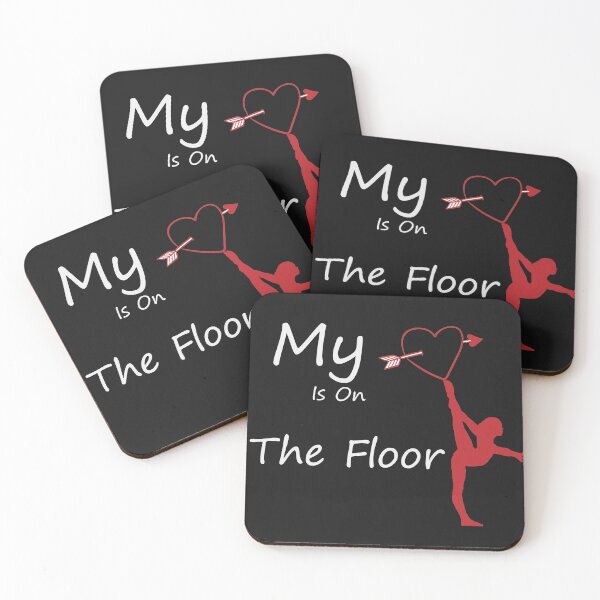 Item preview, My Love Is On The Floor, Gymnastics love For Lovers, my heart is on the floor Gift designed and sold by BestDes.