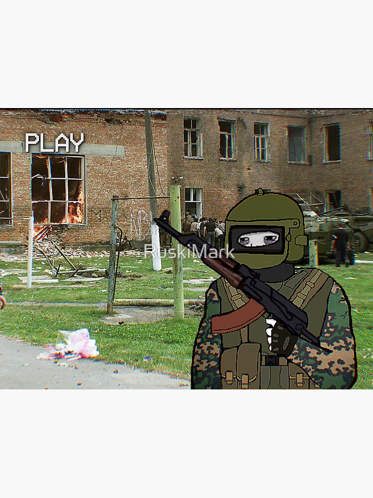 beslan  Sticker for Sale by RuskiMark | Redbubble