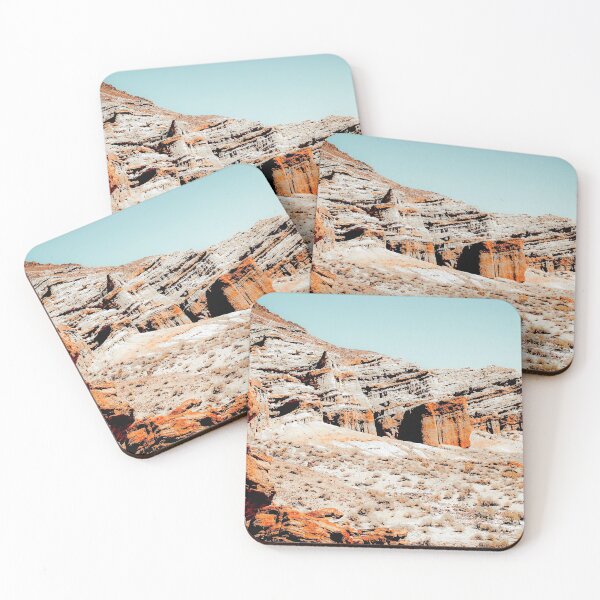 Item preview, desert with blue sky at Red Rock Canyon state park, California, USA designed and sold by Mrvell.
