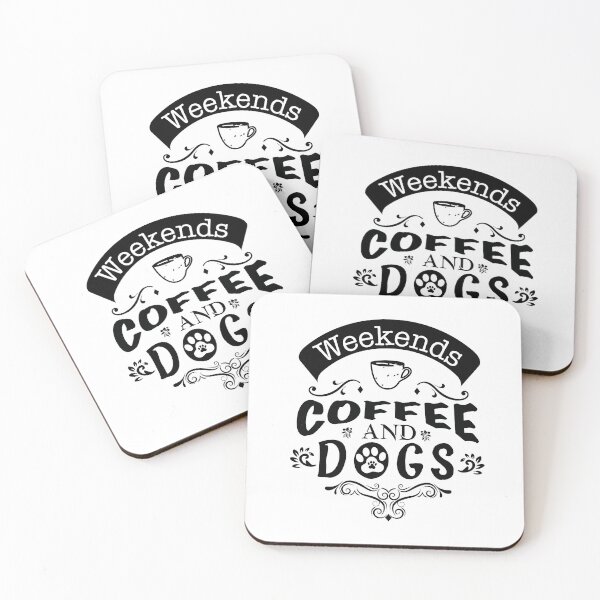 Item preview, Weekends Coffee and  Dog   Funny Dog Lover designed and sold by hichametta.