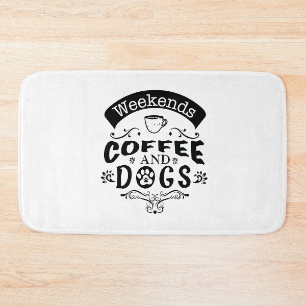 Item preview, Weekends Coffee and  Dog   Funny Dog Lover designed and sold by hichametta.