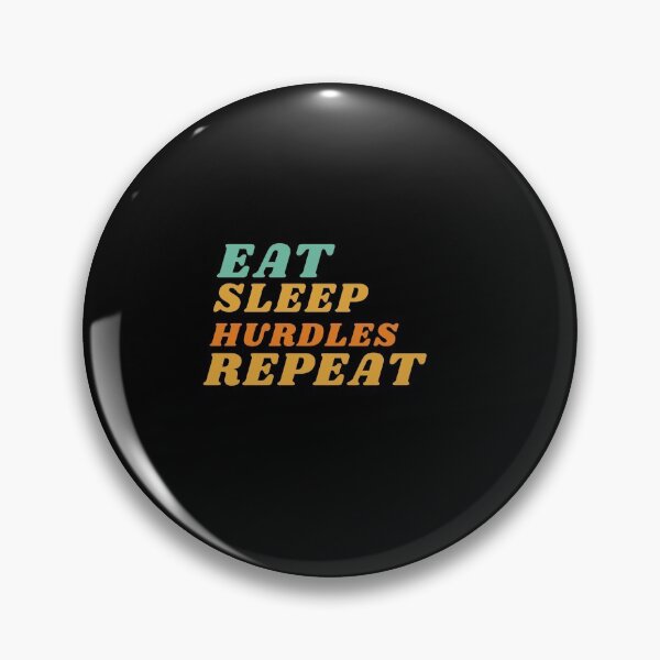 Item preview,  Eat sleep hurdles repeat designed and sold by Kpnuts1.