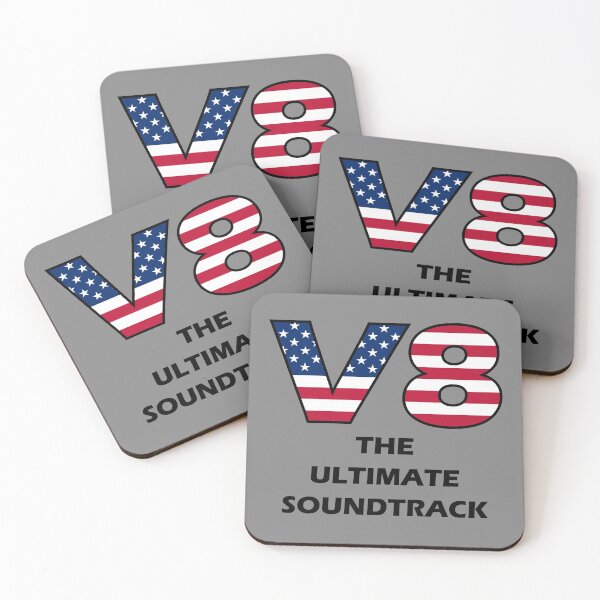 Item preview,  AMERICAN V8 THE ULTIMATE SOUNDTRACK designed and sold by stretchtees.