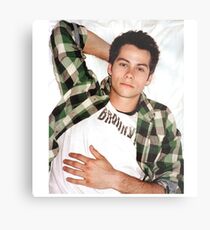 Green Metal Print