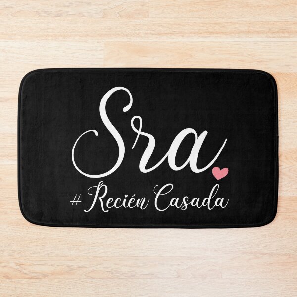 Item preview, Sra Recién Casada Regalos Para Novias Para la Luna de Miel Casamiento Nupcias | Mrs Just Married in Spanish designed and sold by InkItStudio.
