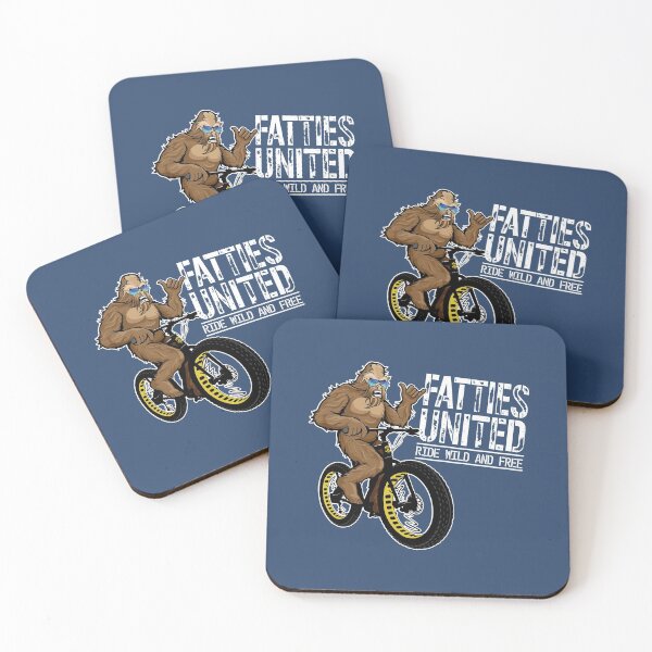 Item preview, Sasquatch on Fat Bike - Version 2 designed and sold by bjcoving.