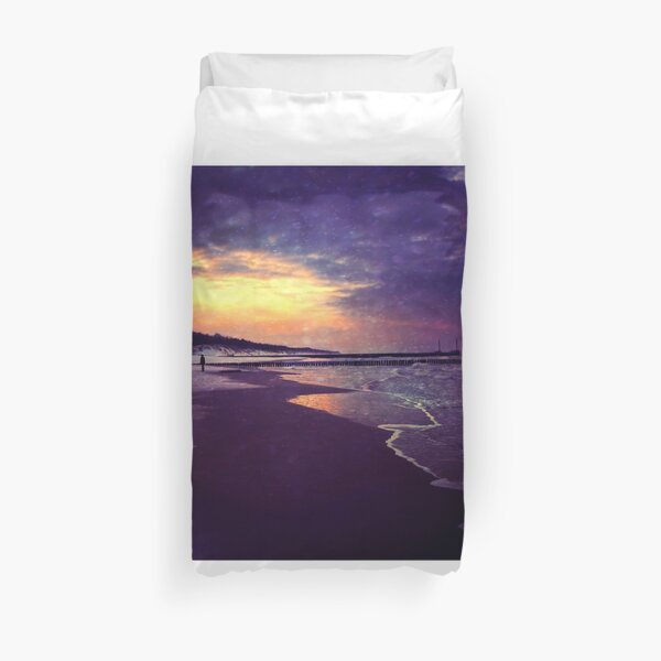 Walking on the dream Duvet Cover