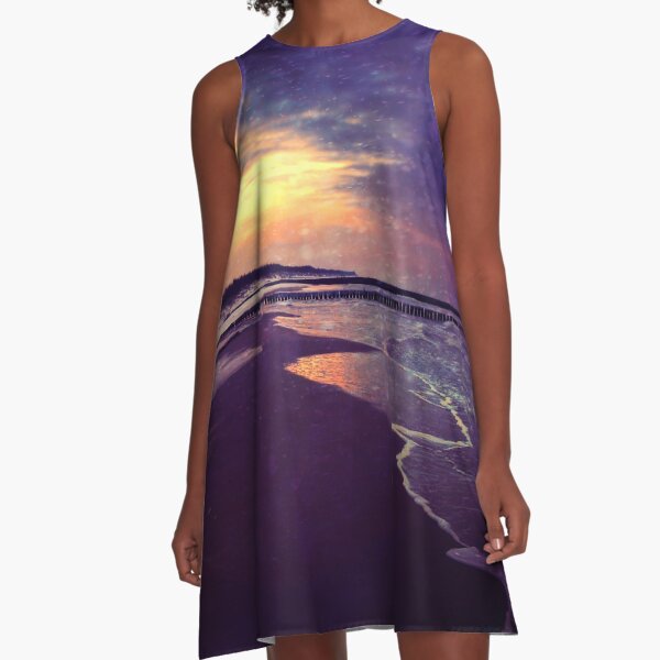 Walking on the dream A-Line Dress