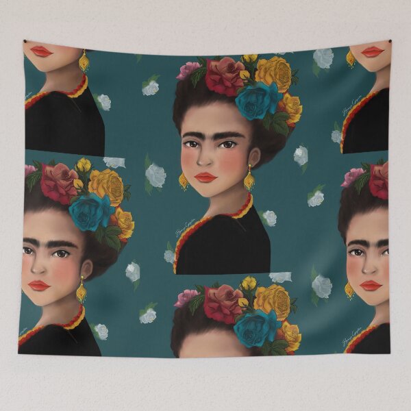 Item preview, Frida Kahlo designed and sold by Bronwyn Gilgallon Art.