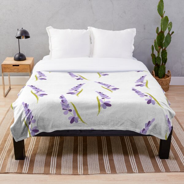 Item preview,  Beautiful violet lavender flowers pattern designed and sold by Victoria Riabov.