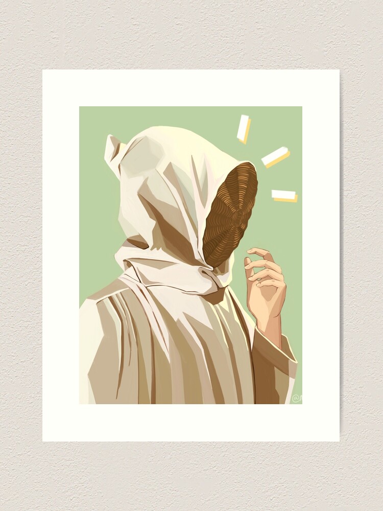 Alternate view of beekeeper no.i Art Print