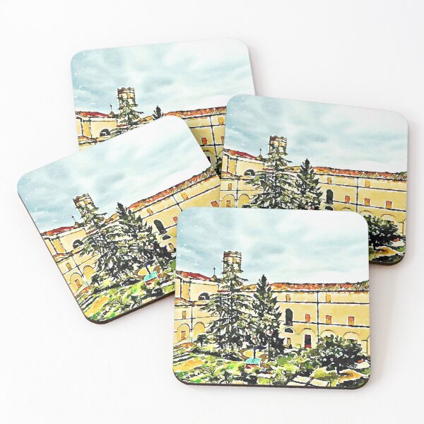 Item preview, Istituto Emiliani: cloister garden designed and sold by Giuseppe Cocco.