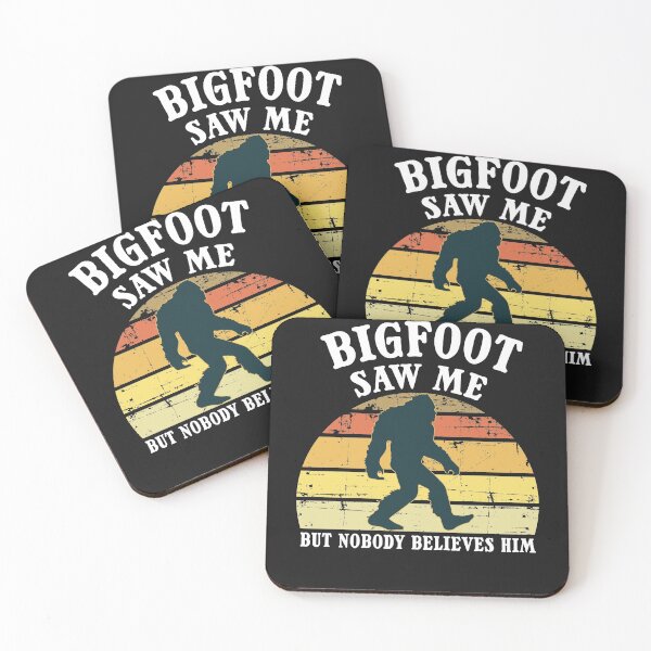 Item preview, Bigfoot Saw Me But Nobody Believes Him Funny Camping Gifts Men Women Kids Boys  designed and sold by Jake  Knifer.