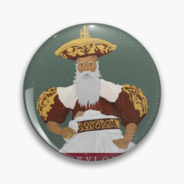Item preview, Sri Lanka - Ceylon Vintage - The Kandyan King  designed and sold by DonaKannangara.