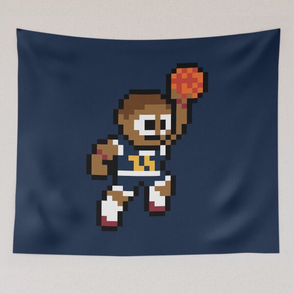 Item preview, Denver Nuggets (8-bit Basketball Player) designed and sold by The Armorsmith.