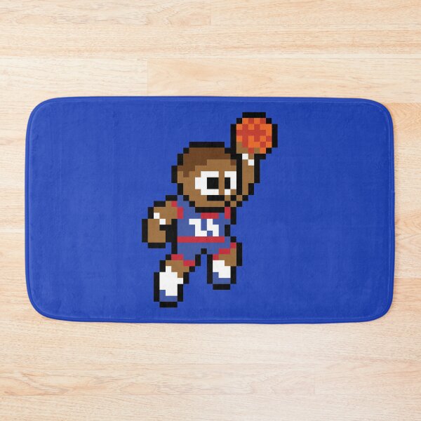 Item preview, Detroit Pistons (8-bit Basketball Player) designed and sold by The Armorsmith.