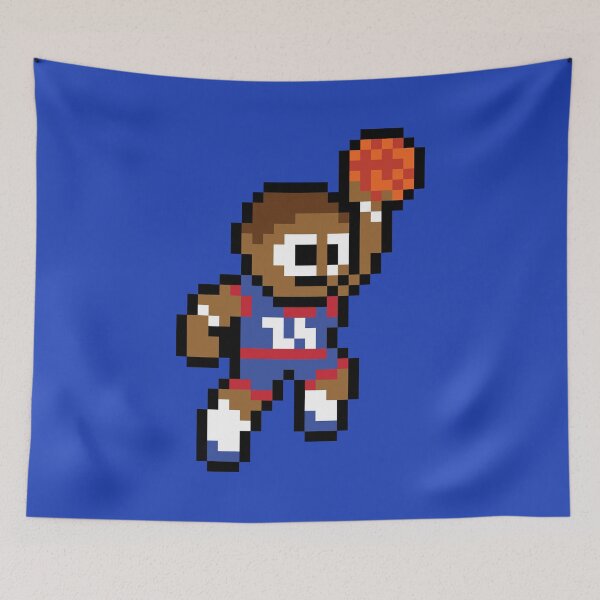 Item preview, Detroit Pistons (8-bit Basketball Player) designed and sold by The Armorsmith.