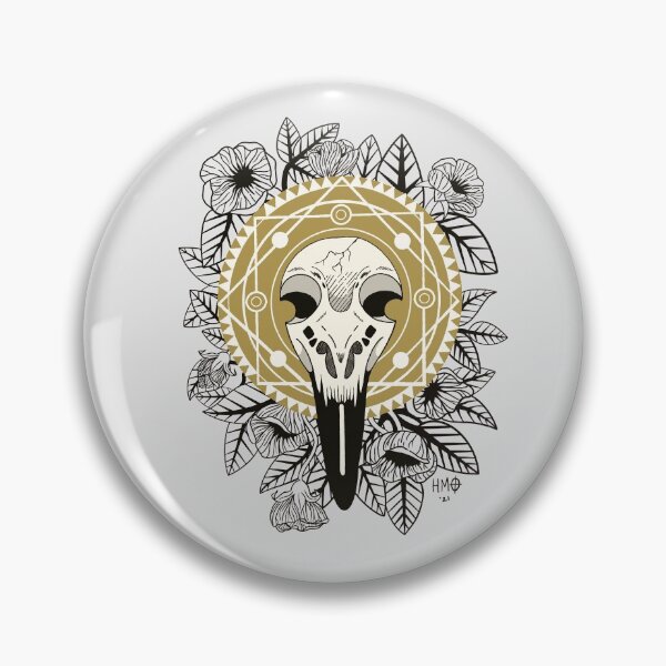 Item preview, Bird Skull designed and sold by HachiMitsuArt.
