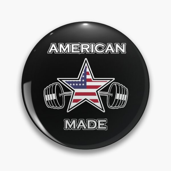 Item preview, American Made patriotic workout design designed and sold by ROEfifty.
